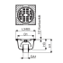 vonRoll Gussrost mit Glocke zu Bodenablauf VR 1603/003