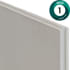 Rigips Alba hydro Vollgipsplatte 25 mm 1000x500 mm