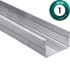 Rigips RigiPROFIL C-Wandprofil RP-CW 75 mm 5,0 m