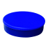 THE HOUSE OF MAGNETS Haftmagnet Ferrit ø 30.0x8.0 mm 4Stk. blau