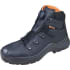 Bau Sicherheitsschuhe NO RISK Eiger S3 Schwarzes Nubukleder Grösse 46