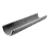 Beton Halbschale stirnseitig mit Falz ohne Fuss Ø 70 cm L 100 cm W 7 cm 