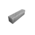 Bundstein mit Vorsatz L 100 cm B 12 cm H 14 cm grau gefast