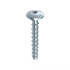MULTI-MONTI-plus MS Montageschienenanker Flachrundkopf T30 verzinkt 7.5 x 40 mm