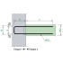 Baumat Bewehrungsbox Pos 9 125 cm (Comax A9)