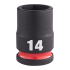 Milwaukee SHOCKWAVE Schlagnuss 3/8" kurz 14 x 32 mm