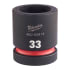 Milwaukee SHOCKWAVE Schlagnuss 1" kurz 33 x 62 mm