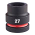 Milwaukee SHOCKWAVE Schlagnuss 1" kurz 27 x 58 mm