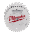 Milwaukee Kreissägeblatt Holz für Akku-Handkreissägen 1x 165/15,87mm Z24 + 1xZ40