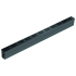 ACO Slimline Rinne 1000 mm mit Rost Aluminium schwarz eloxiert