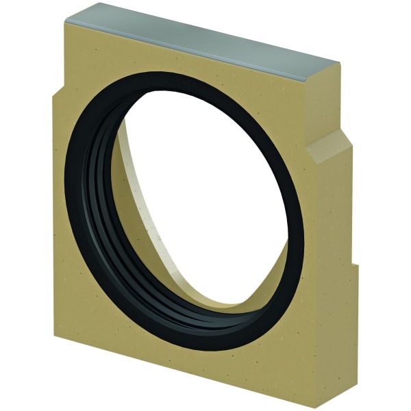 ACO Multiline V150S Stirnwand Typ0 mit Dichtung DN/OD150 mm-thumbnail