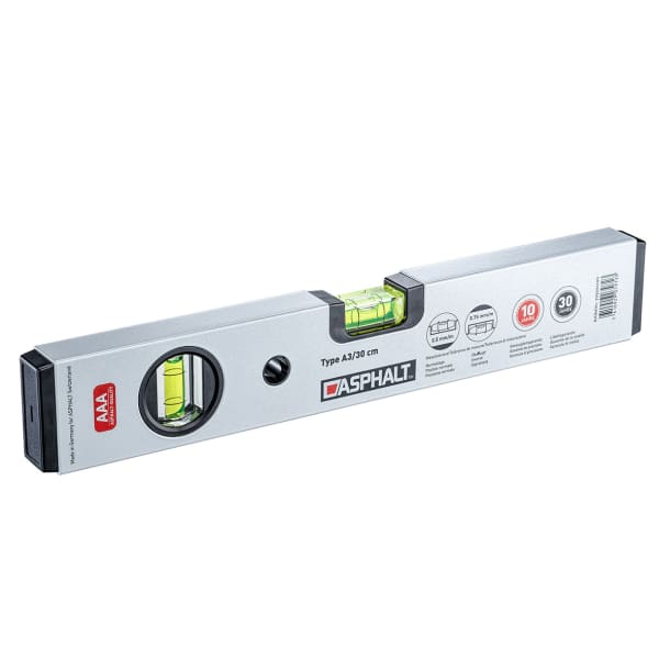 Wasserwaagen "ASPHALT" A3 Länge mm: 500, Profil mm: 48x20-thumbnail