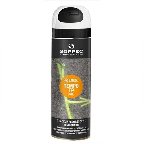 Markierspray TEMPO TP, weiss fluoreszierend, Inhalt: 500 ml-thumbnail
