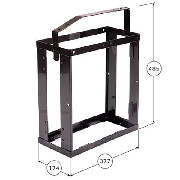 Halterung für Armee-Benzinkanister Grösse mm: 465x350x170-thumbnail