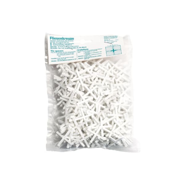 Fugenkreuze (Abstandhalter) Grösse: 6, Breite mm: 6, Polybeutel a 200 stk -thumbnail