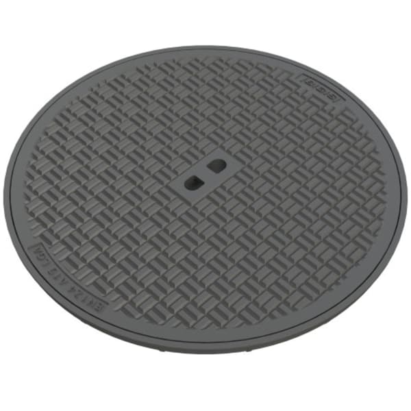 BGS Vollguss-Abdeckung Nr. 121-60 mit Handgriff geruchdicht A15-thumbnail