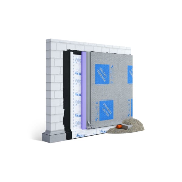 Delta Terraxx R Drainagenbahn 12.5 x 2.4 m-thumbnail