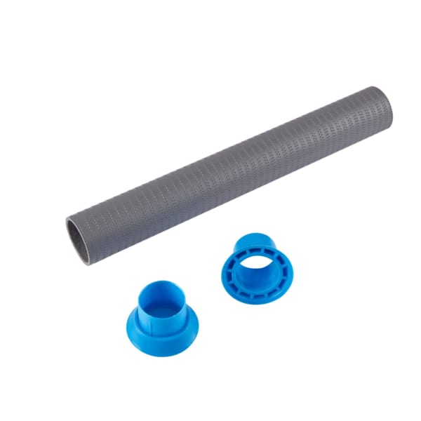 Constri Distanzrohre geschnitten rau mit Kappen Ø 22/27 mm / 18 cm (100 Stk.)-thumbnail