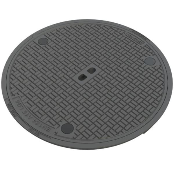 BGS Vollguss-Abdeckung Nr. 131-60 mit Handgriff verschraubt A15-thumbnail