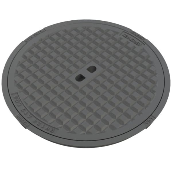 BGS Vollguss-Abdeckung Nr. 111-50 mit Handgriff A15-thumbnail