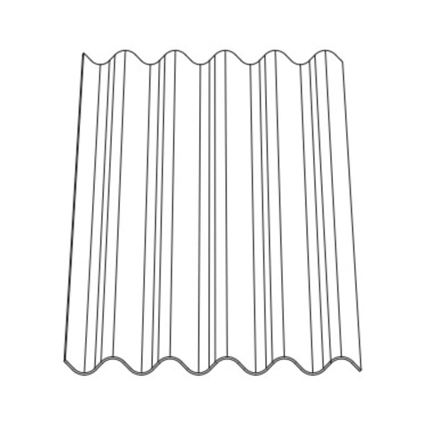 Swisspearl Ondapress 1250/920 mm Typ O vollkantig naturgrau-thumbnail