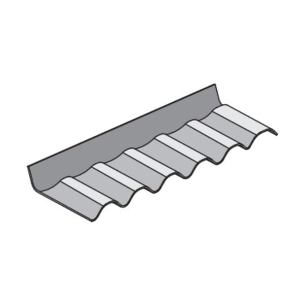 Pultdach-Anschluss OA 23 Natura Anthracite 6512 -thumbnail