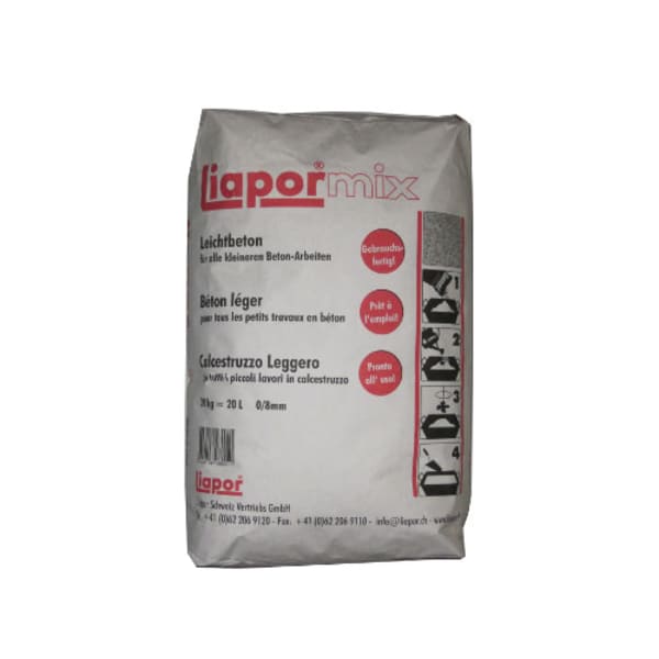 Leichtbeton Liapormix 0-8 mm (20 L) 20 kg-thumbnail