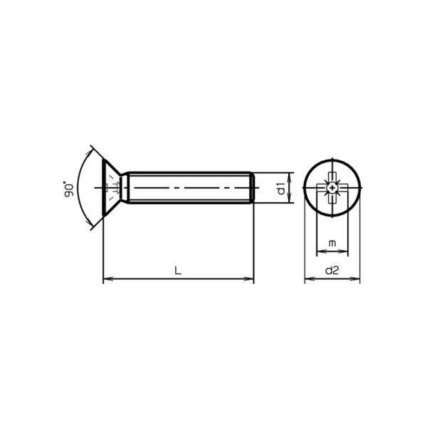 bestaPAC Senkschraube Z rostfrei M5 x 30 mm 10 Stk.-thumbnail