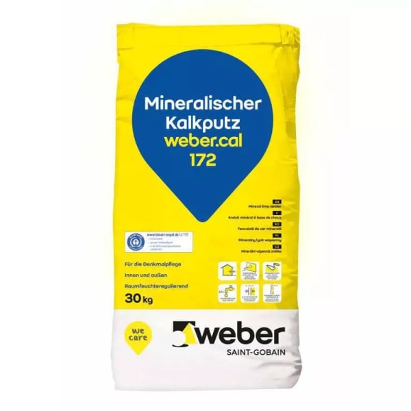 Weber.cal mineralischer Grundputz 172 30 kg-thumbnail