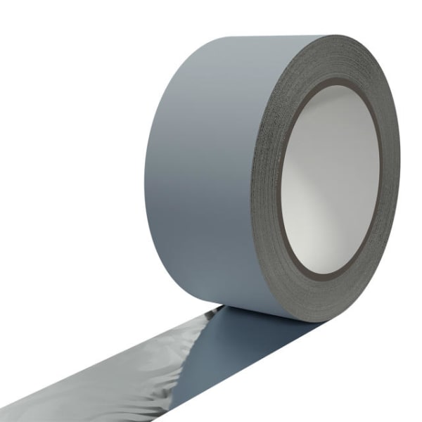 Coroplast 910 SE Alu-Selbstklebebänder (Aluband) 5 cm x 50 m-thumbnail