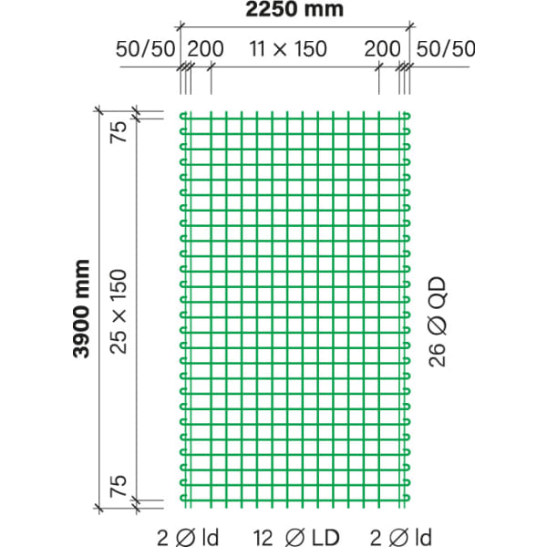 ruwa artec 500 Matte B 335.39 B500A 3.90 x 2.25 m-thumbnail