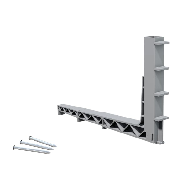 Mägert Polyfix-Winkel Polyfix 16-25 cm Kunstoff inkl. 3 Aluminiumnägel-thumbnail