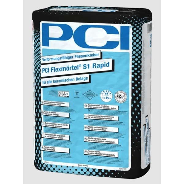PCI Flexmörtel S1 Fliesenkleber Rapid 20 kg-thumbnail
