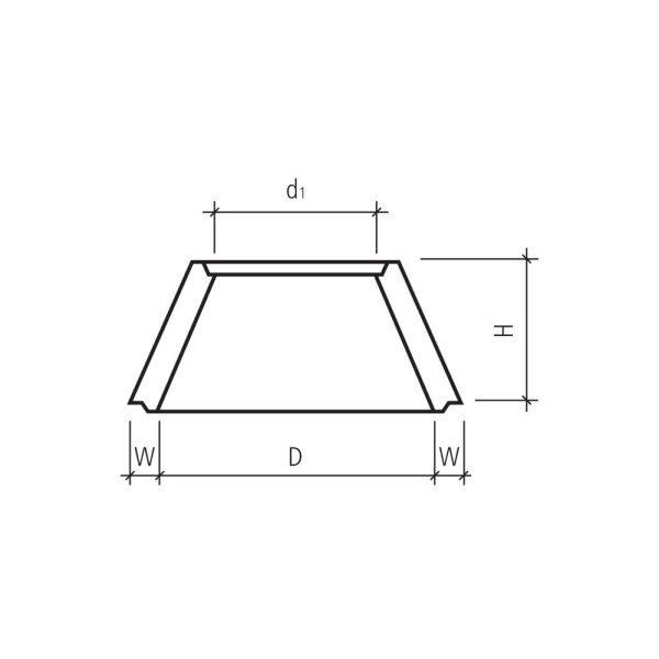 Beton Schachtkonus zentr.100/60/50 cm W 10 cm-thumbnail