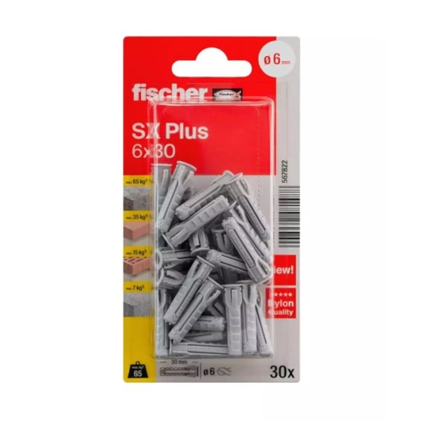 Fischer Dübel SX Plus 6 x 30 mm-thumbnail