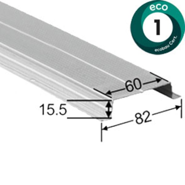 Rigips Hut-Deckenprofil HP 60 mm 4,00 m-thumbnail