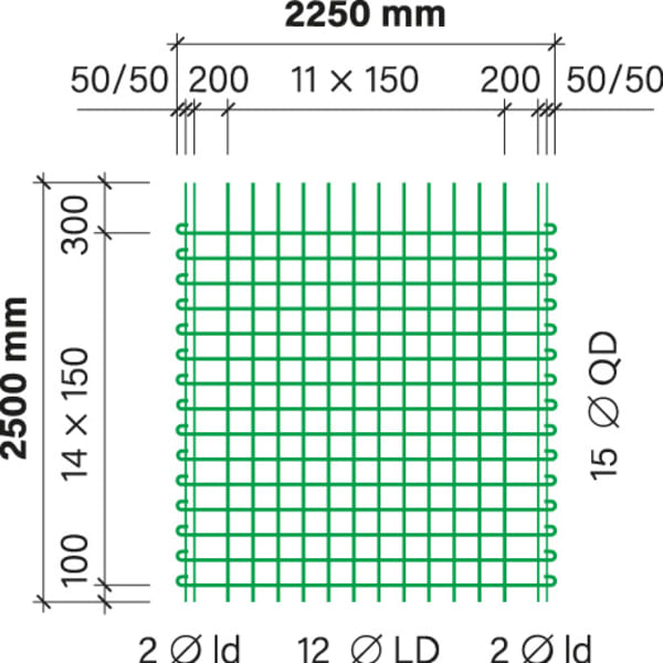 ruwa artec 500 Matte W 335.25 B500A 2.50 x 2.25 m-thumbnail