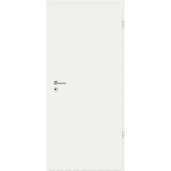 Herholz Swiss-Türblatt RSP Decora Uni-Weiss SR-Kante 90 x 201 cm L-thumbnail