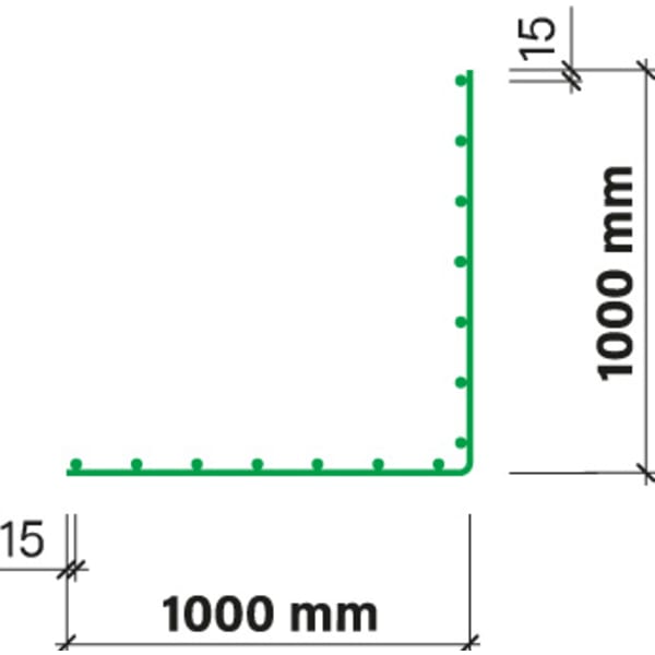 ruwa forwa 2000 Matte GA 420 B500A 5 x 5 m-thumbnail