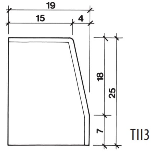Silidur Trottoirstein grau 100 cm TII 3-thumbnail