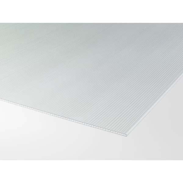 Polycarbonat Doppelstegplatte 6 mm glasklar 210 x 300 cm-thumbnail