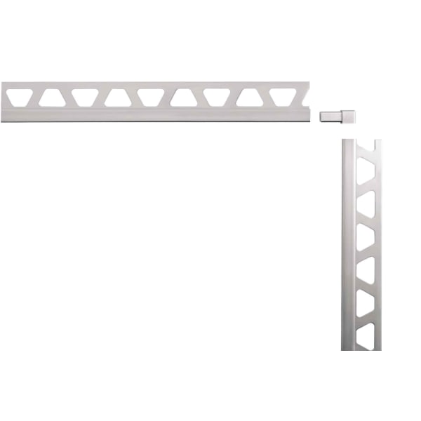 Schlüter Quadec-E Aussen- / Innenecke 125 Edelstahl-thumbnail