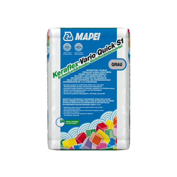 Mapei Keraflex Vario Quick S1 Schnellflexkleber 25 kg-thumbnail