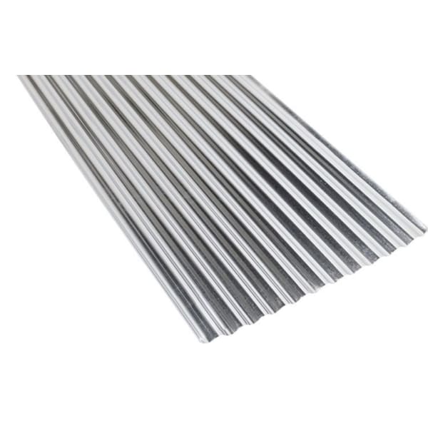 Wellblech 0.6mm, 76/18 mm 500/83.7 cm verzinkt-thumbnail