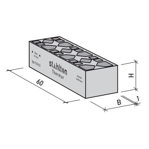Stahlton Thermur  13,5/15,0/60 cm-thumbnail