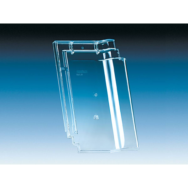 Acrylglas-Ziegel für Pfannenziegel / KL 026 L 413 mm B 263 mm-thumbnail
