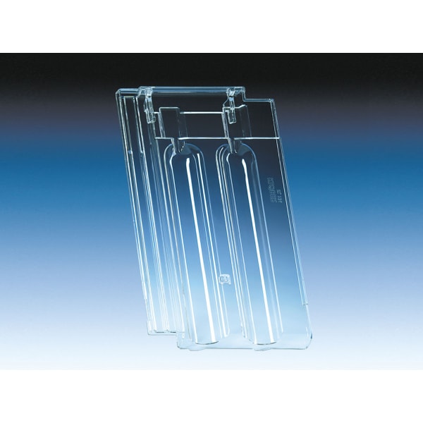 Acrylglas-Ziegel für Muldenziegel / KL 234 L 424 mm B 258 mm-thumbnail