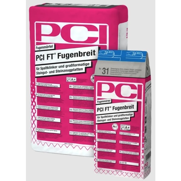 PCI FT Fugenbreit Fugenmörtel 31 zementgrau 25 kg-thumbnail