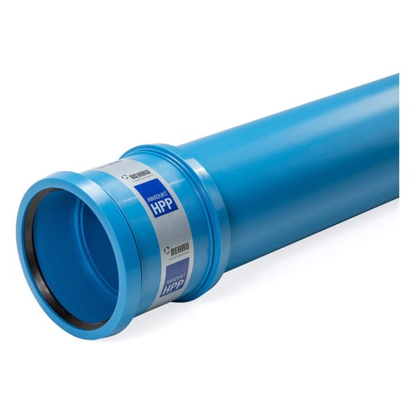 Rehau HPP SN16 BLUE Rohr mit Steckmuffe Ø 400 6 m-thumbnail
