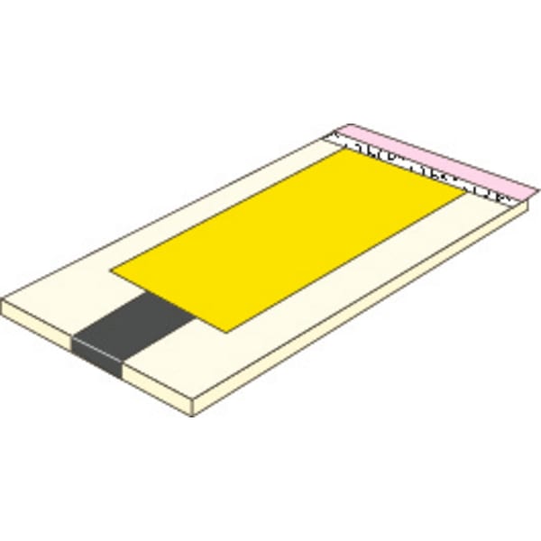 HBT Deckengleitlager Dila GIALLO-300 b = 150 mm h = 5.0 mm-thumbnail